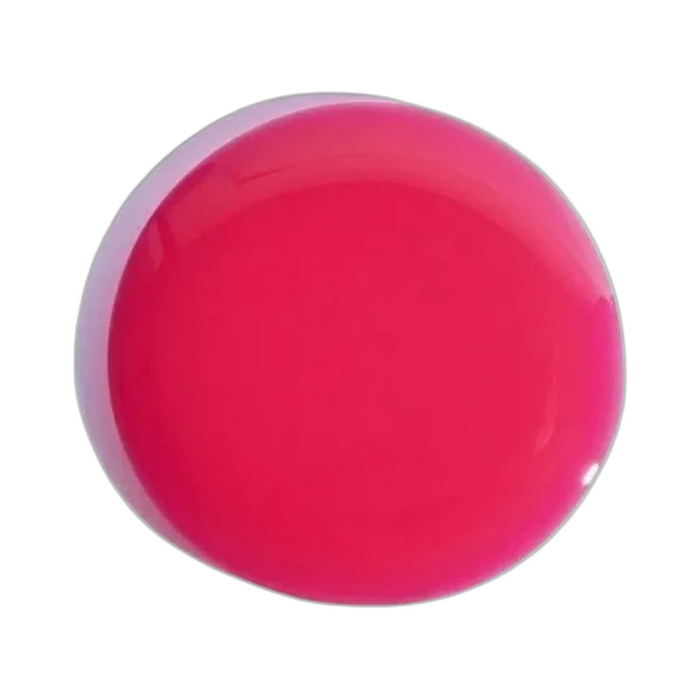 Close da gota do esmalte Dailus Jelly Pop Very Cherry mostrando cor vermelha vibrante